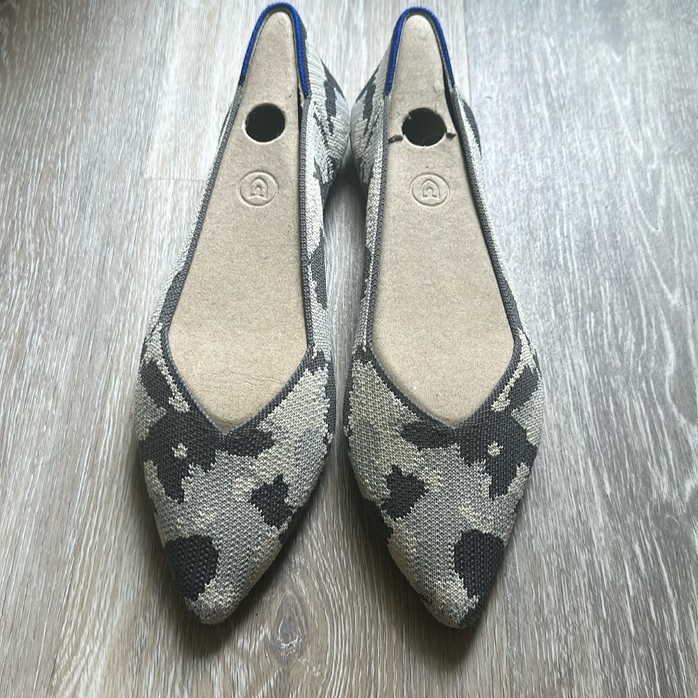 Rothy’s Ash Camo Point (9.5)